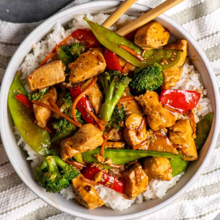 Honey Garlic Chicken Stir Fry The Cooking Duo