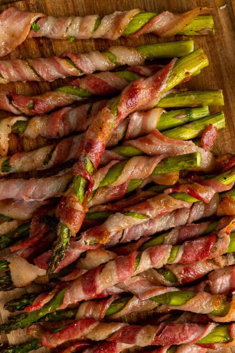 Baked Bacon Wrapped Asparagus The Cooking Duo