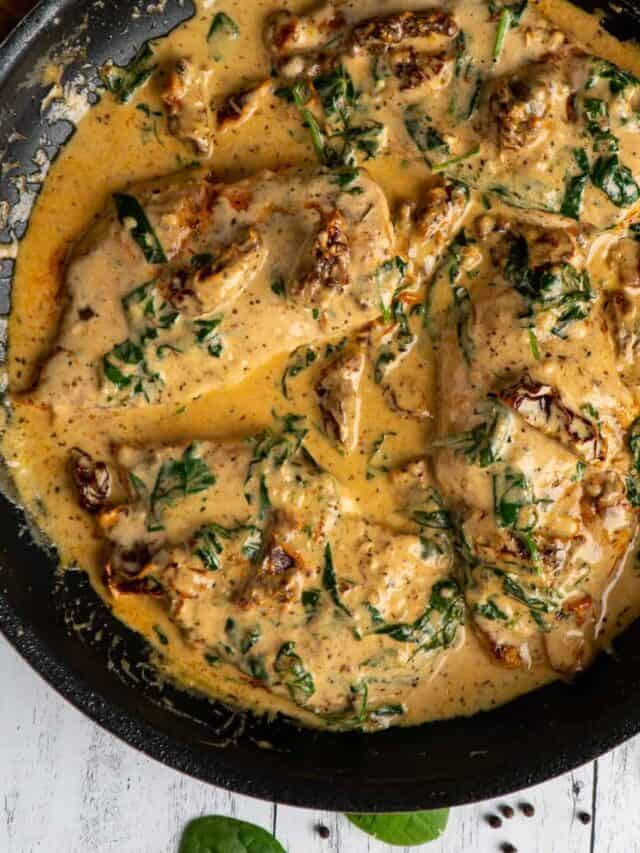 Creamy Tuscan Garlic Chicken Recipe