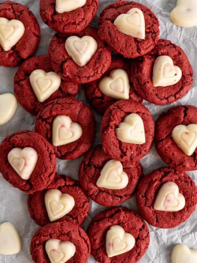 Red Velvet Cake Mix Cookies Recipe