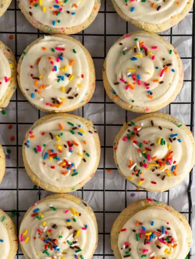 Birthday Cake Cookies Recipe