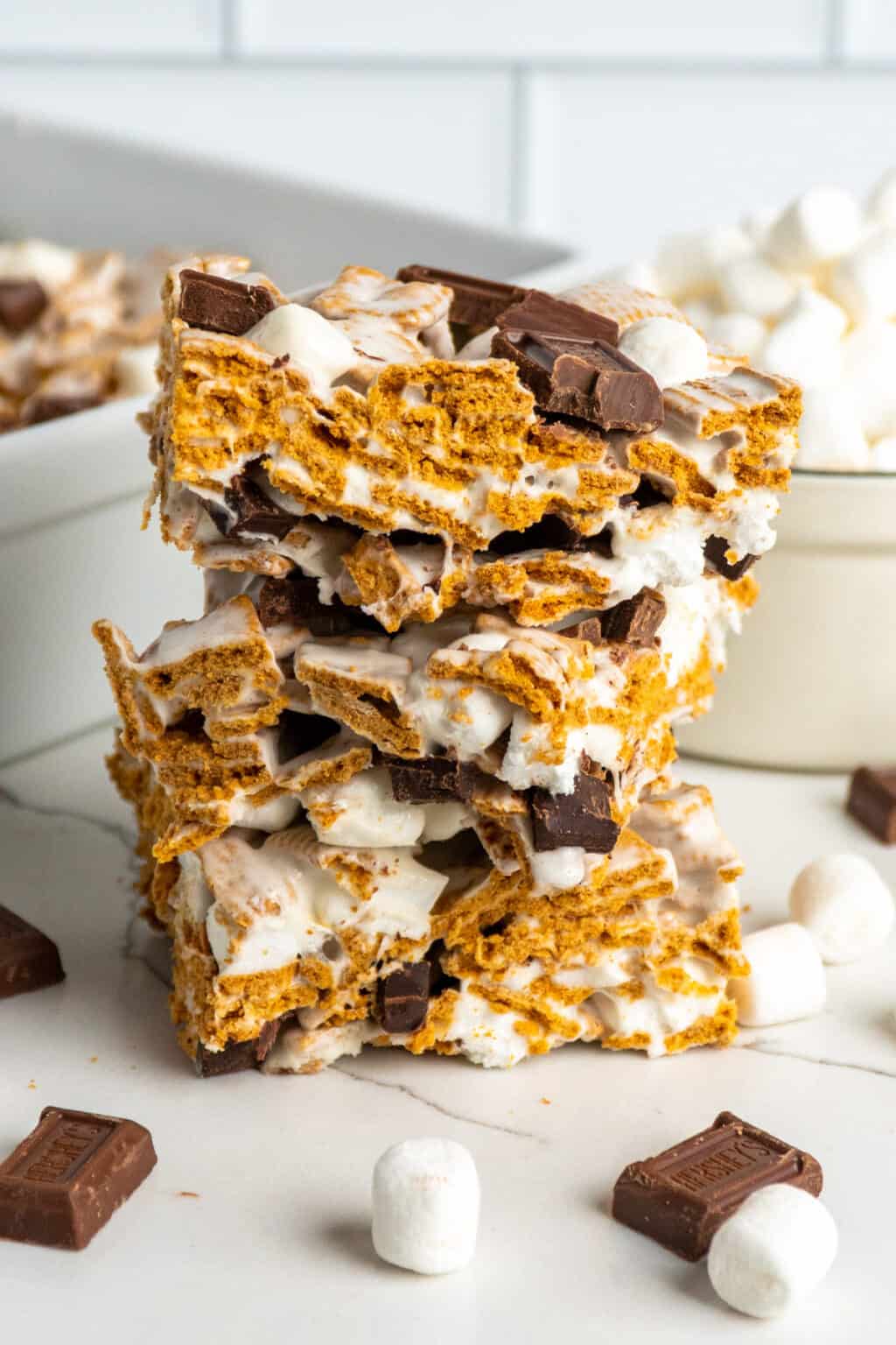 Golden Graham S'mores Bars The Cooking Duo