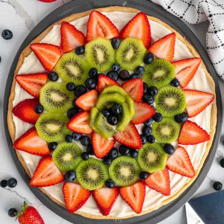 Fruit Pizza Recipe The Cooking Duo