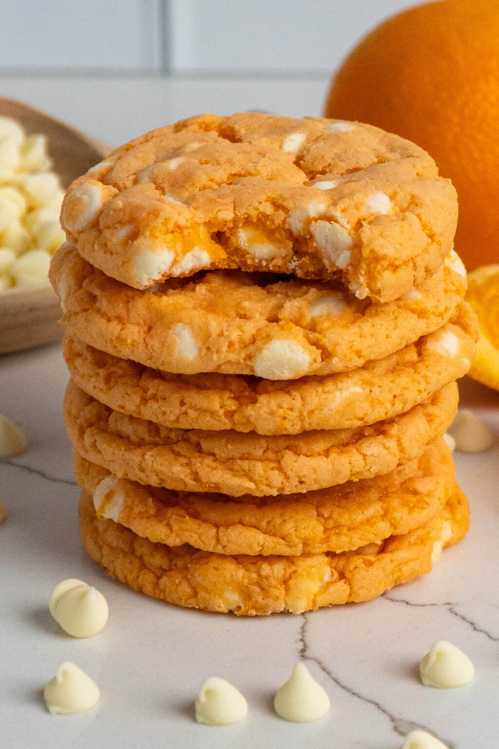 Orange Creamsicle Cookies The Cooking Duo
