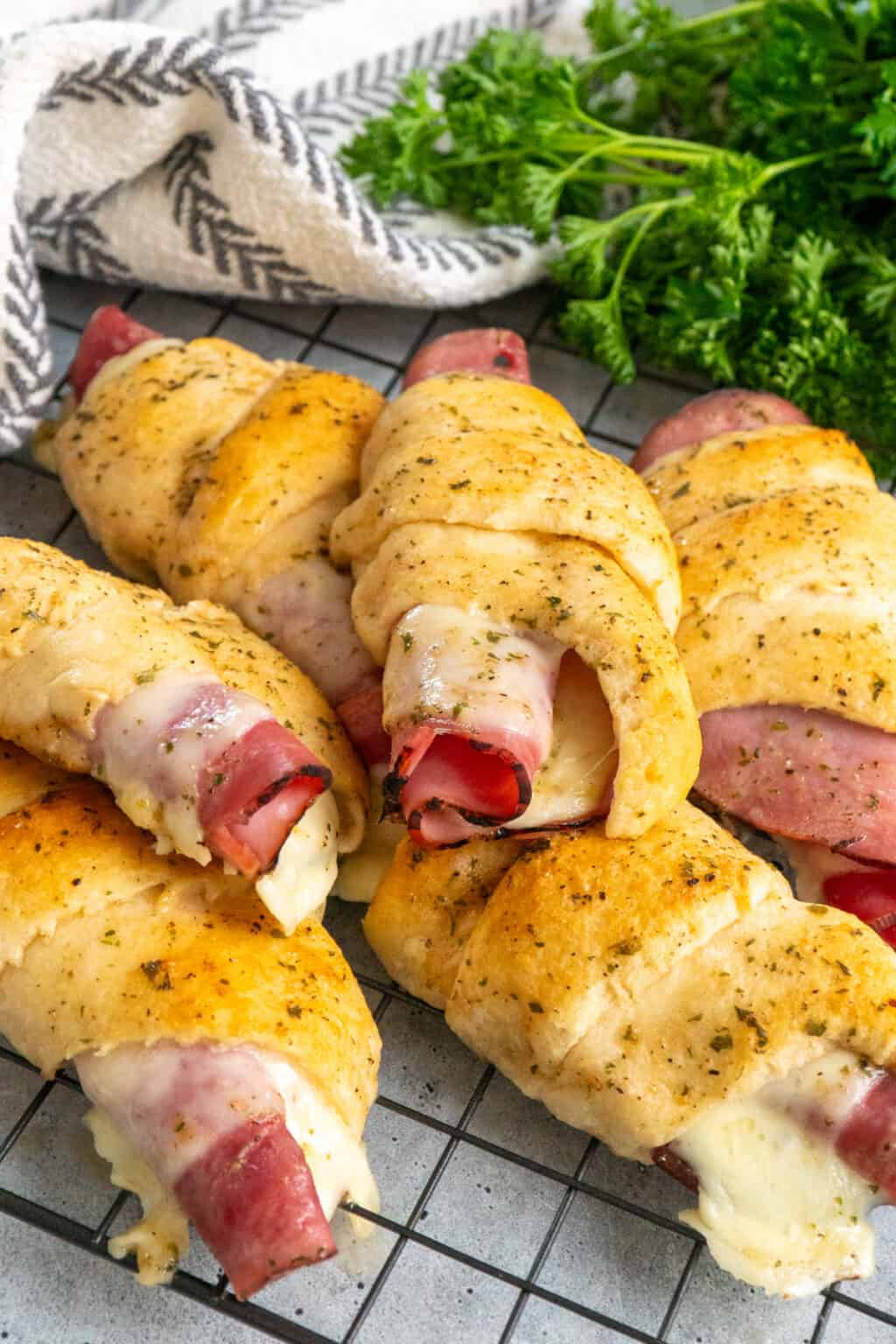 Ham and Cheese Crescent Rolls The Cooking Duo