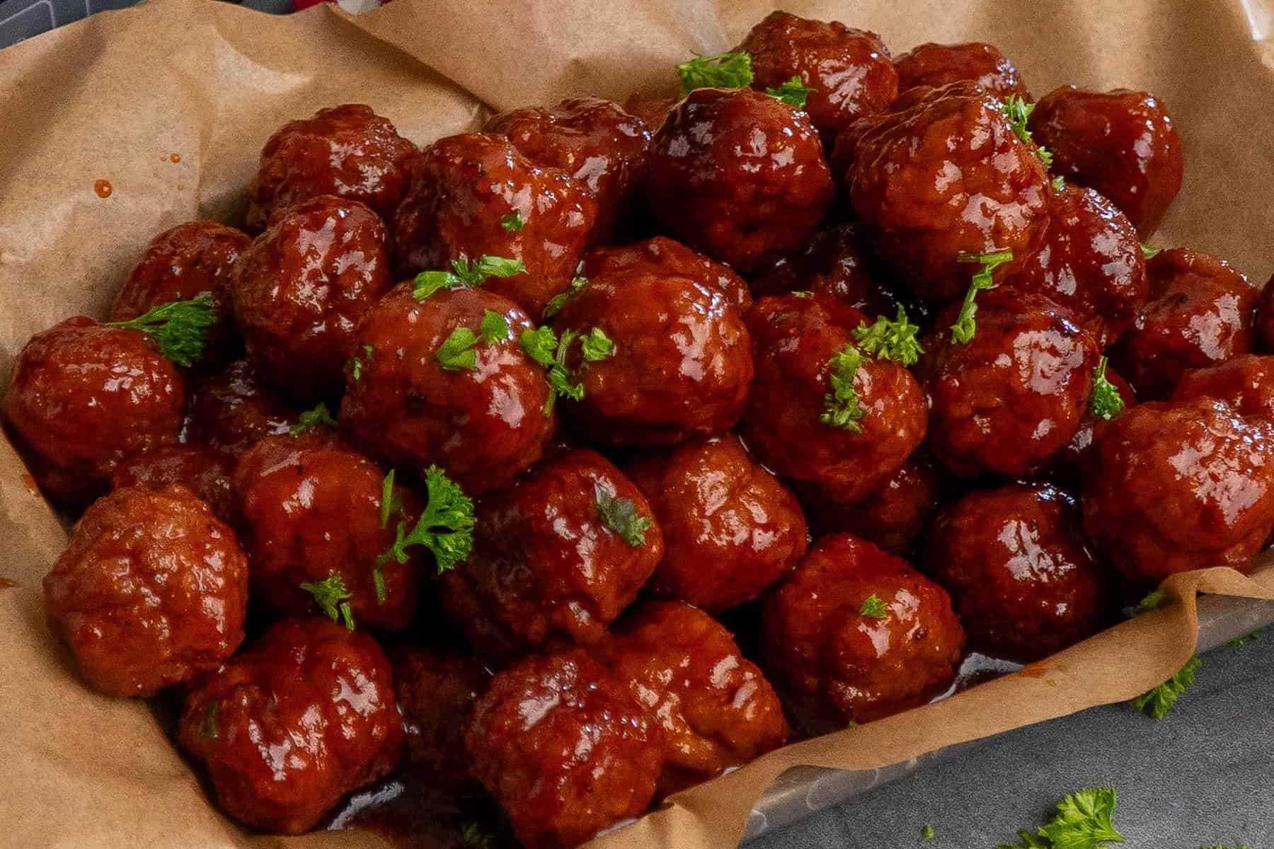 Grape Jelly Meatballs